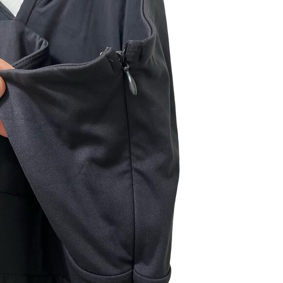 Halara Breezeful Backless Wide Leg Quick Dry Resort Slip Jumpsuit Size L Black - Picture 4 of 6